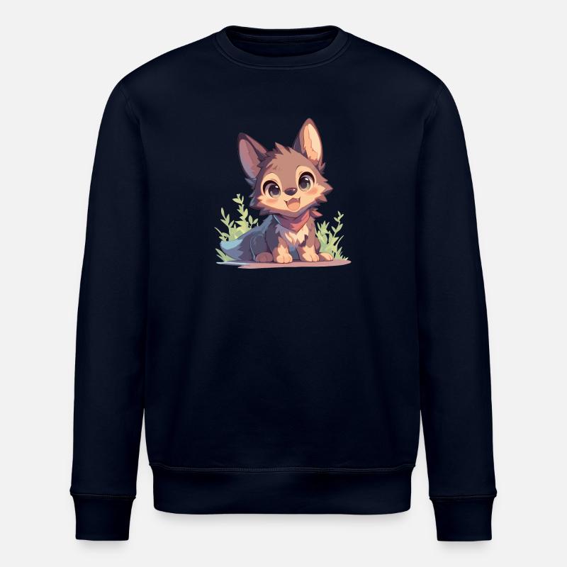 Kojoten Kojote - Stanley/Stella Unisex Bio-Sweatshirt ROLLER - Navy