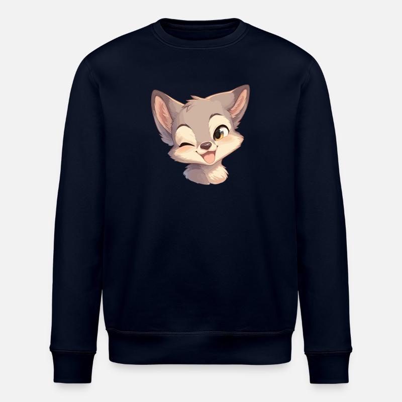 Kojoten Kojote - Stanley/Stella Unisex Bio-Sweatshirt ROLLER - Navy