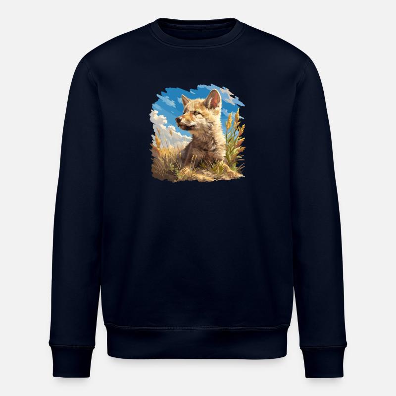 Kojoten Kojote - Stanley/Stella Unisex Bio-Sweatshirt ROLLER - Navy