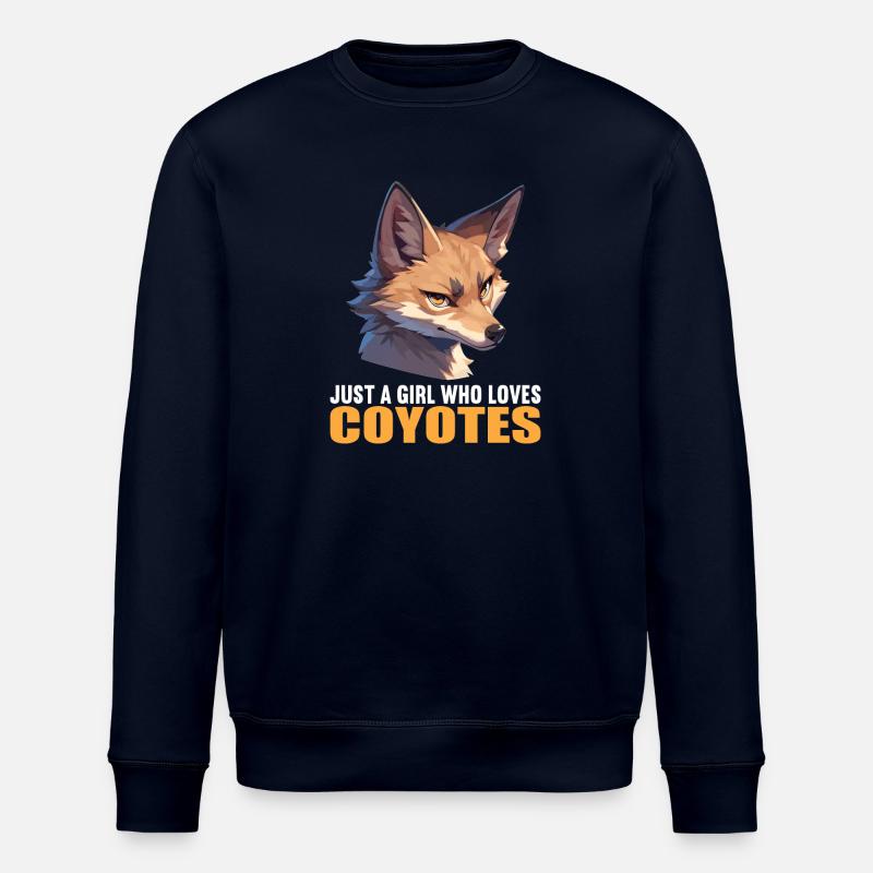 Kojoten Kojote - Stanley/Stella Unisex Bio-Sweatshirt ROLLER - Navy