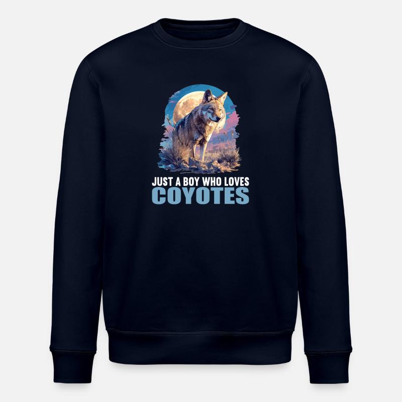 Kojoten Kojote - Stanley/Stella Unisex Bio-Sweatshirt ROLLER - Navy
