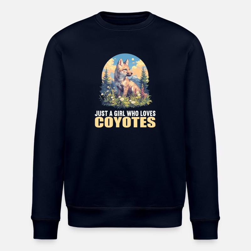 Coyotes Coyote - Sweat bio ROLLER Stanley/Stella Unisexe - marine