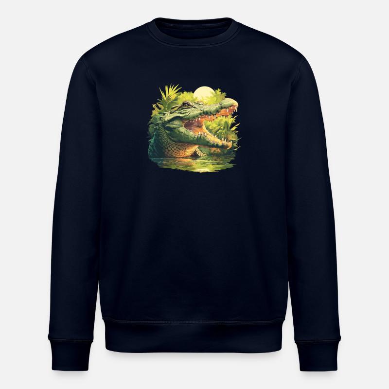 Crocodiles Crocodile - Sweat bio ROLLER Stanley/Stella Unisexe - marine