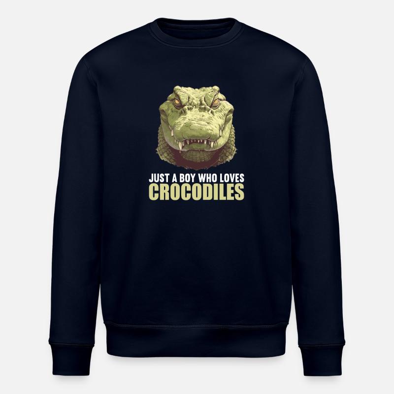 Crocodiles Crocodile - Sweat bio ROLLER Stanley/Stella Unisexe - marine