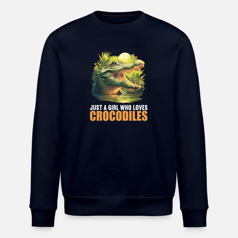 Crocodiles Crocodile - Sweat bio ROLLER Stanley/Stella Unisexe - marine