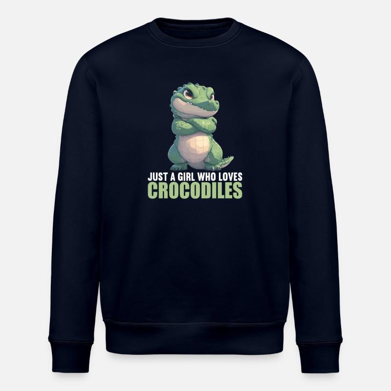 Crocodiles Crocodile - Sweat bio ROLLER Stanley/Stella Unisexe - marine