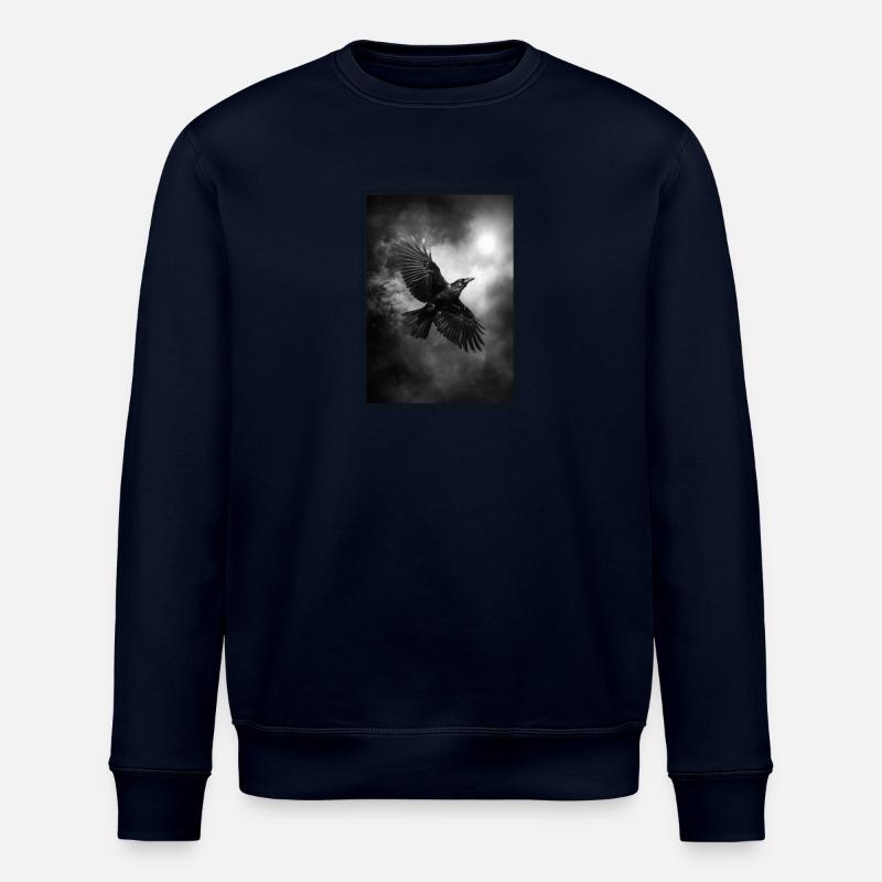 Crows Crow - Stanley/Stella ROLLER Unisex Organic Sweatshirt - navy