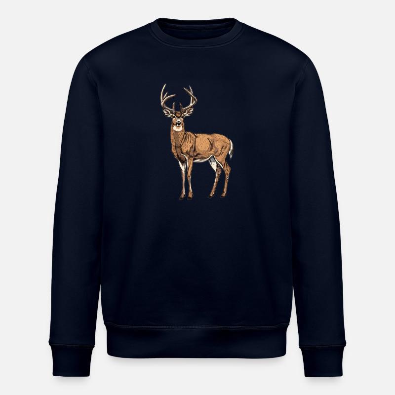 Cerf Cerf - Sweat bio ROLLER Stanley/Stella Unisexe - marine