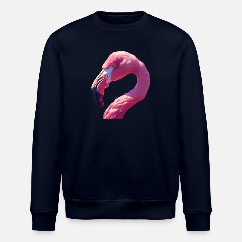 Flamingos Flamingo - Stanley/Stella Unisex Bio-Sweatshirt ROLLER - Navy