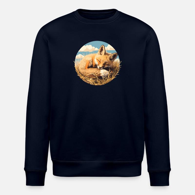 Füchse Fuchs - Stanley/Stella Unisex Bio-Sweatshirt ROLLER - Navy