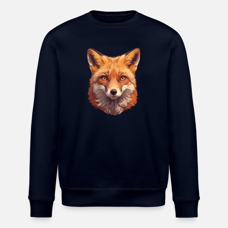 Füchse Fuchs - Stanley/Stella Unisex Bio-Sweatshirt ROLLER - Navy