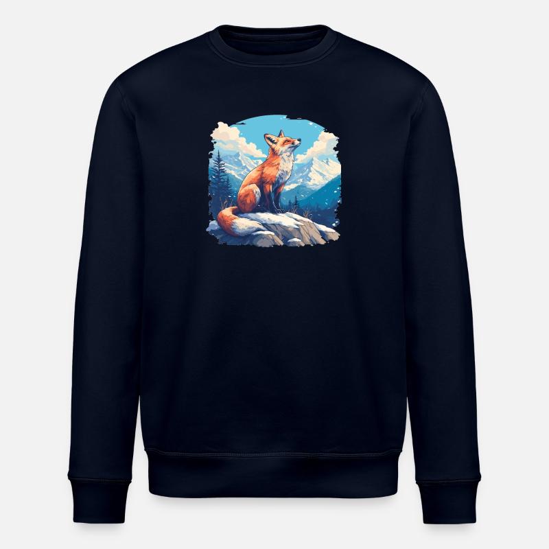 Füchse Fuchs - Stanley/Stella Unisex Bio-Sweatshirt ROLLER - Navy