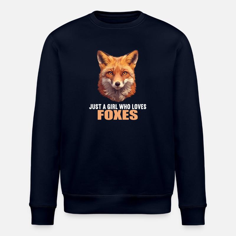 Füchse Fuchs - Stanley/Stella Unisex Bio-Sweatshirt ROLLER - Navy