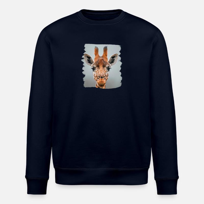 Girafes Girafe - Sweat bio ROLLER Stanley/Stella Unisexe - marine