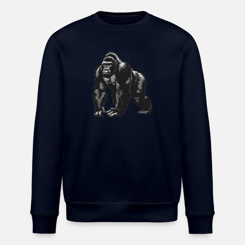 Gorillas Gorilla - Stanley/Stella Unisex Bio-Sweatshirt ROLLER - Navy