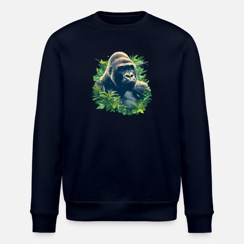 Gorillas Gorilla - Stanley/Stella Unisex Bio-Sweatshirt ROLLER - Navy