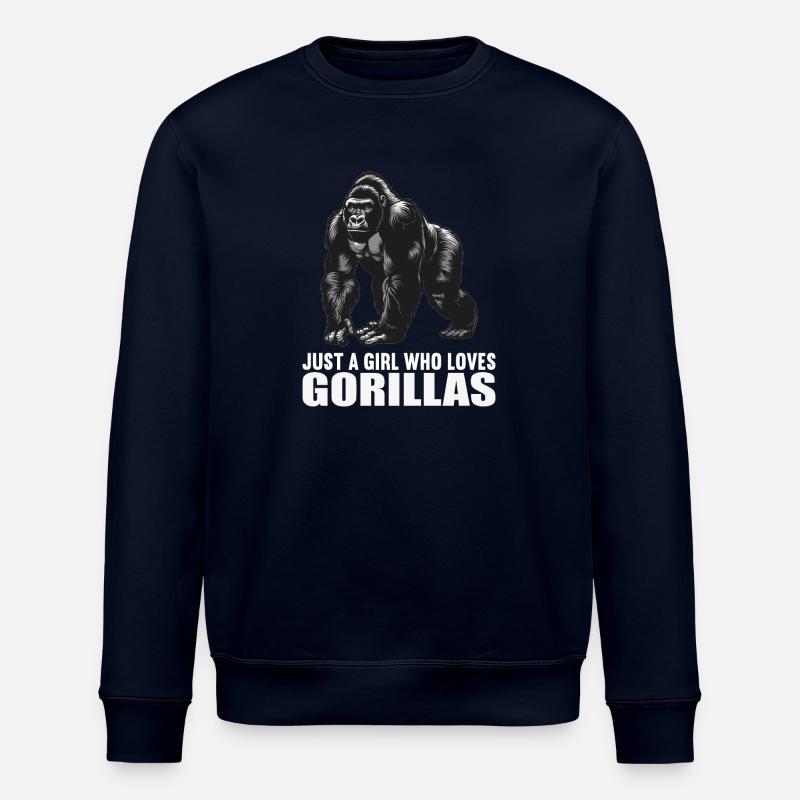 Gorillas Gorilla - Stanley/Stella Unisex Bio-Sweatshirt ROLLER - Navy