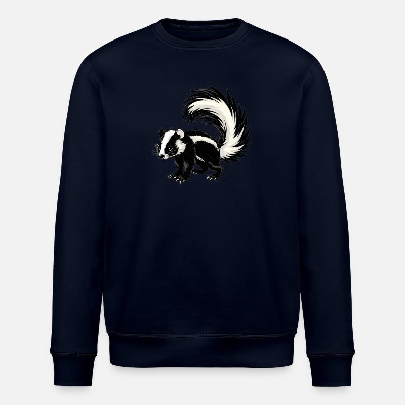 Skunks Skunk - Stanley/Stella ROLLER Unisex Organic Sweatshirt - navy