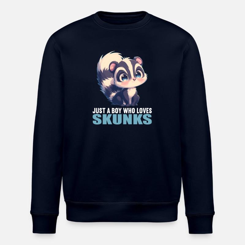 Stinktiere Stinktier - Stanley/Stella Unisex Bio-Sweatshirt ROLLER - Navy