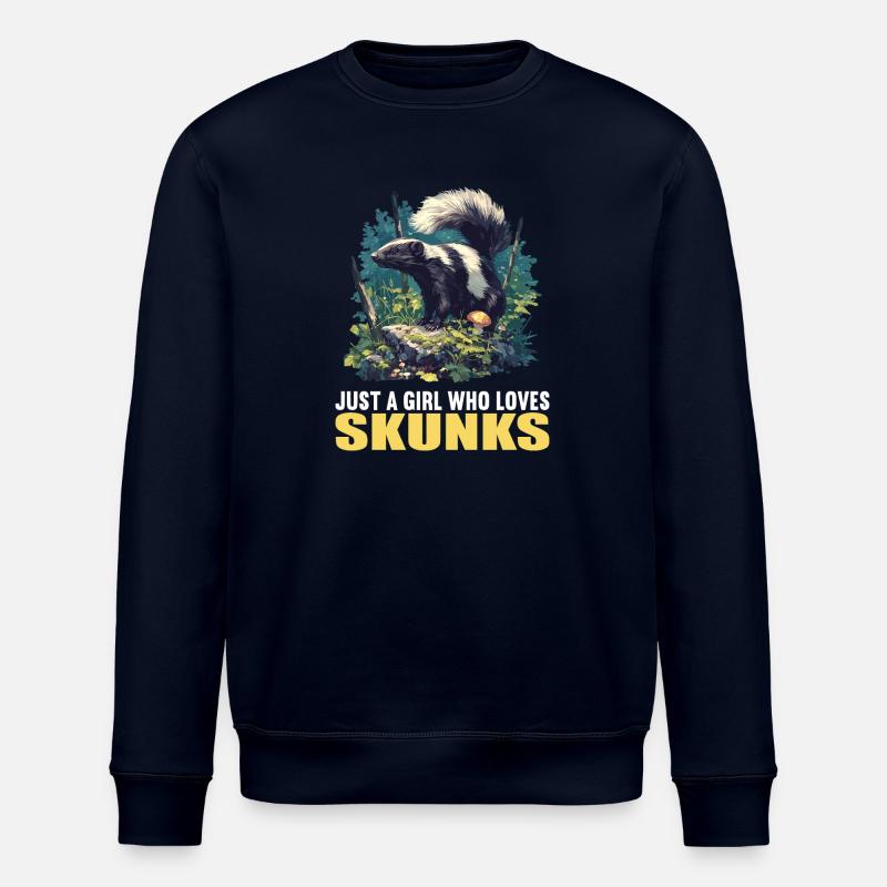 Mouffettes Mouffette - Sweat bio ROLLER Stanley/Stella Unisexe - marine