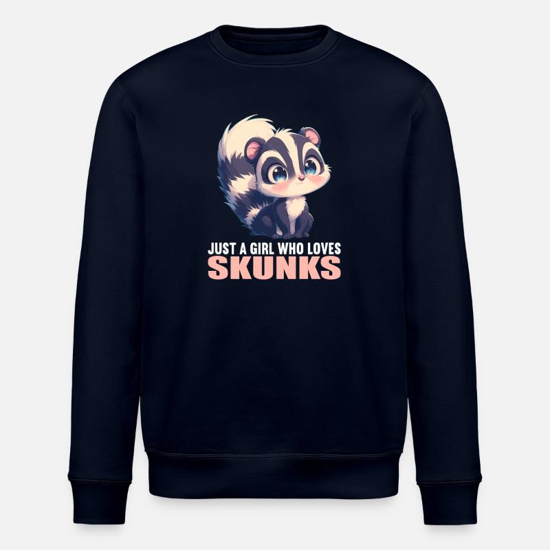 Stinktiere Stinktier - Stanley/Stella Unisex Bio-Sweatshirt ROLLER - Navy