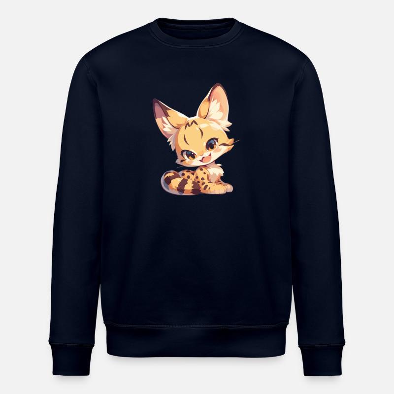 Servale Serval - Stanley/Stella Unisex Bio-Sweatshirt ROLLER - Navy