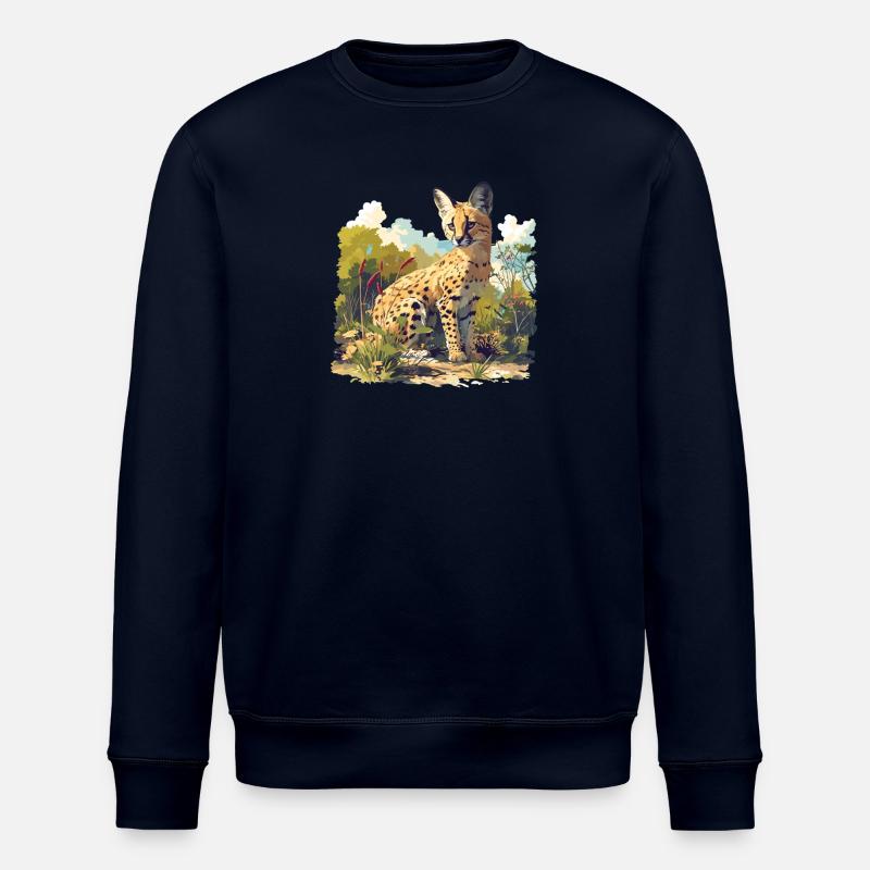 Servale Serval - Sweat bio ROLLER Stanley/Stella Unisexe - marine