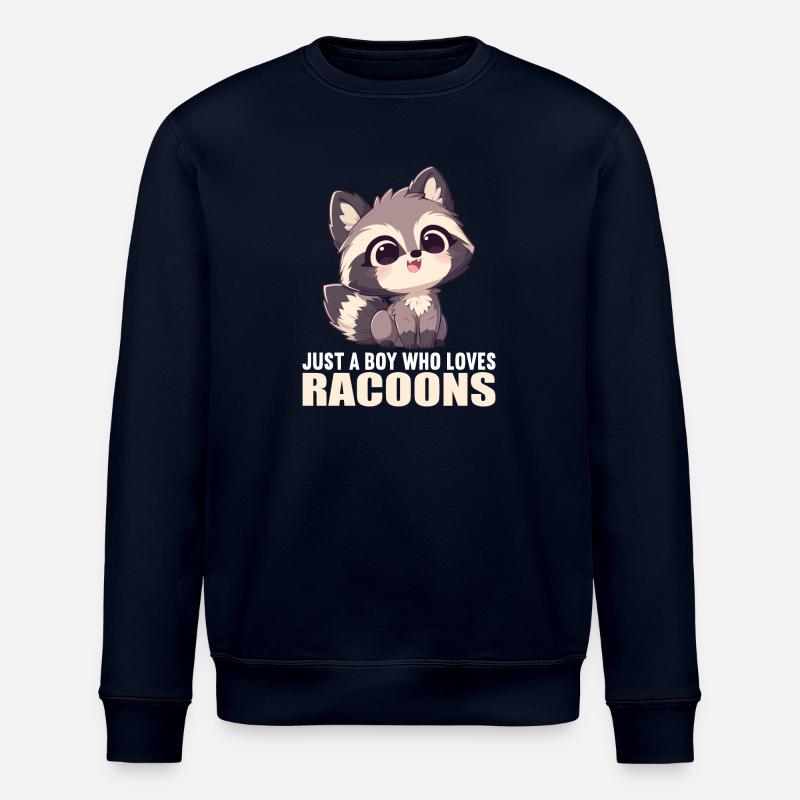 Ratons laveurs Raton laveur - Sweat bio ROLLER Stanley/Stella Unisexe - marine
