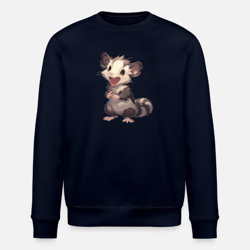 Opossum Opossums - Stanley/Stella Unisex Bio-Sweatshirt ROLLER - Navy