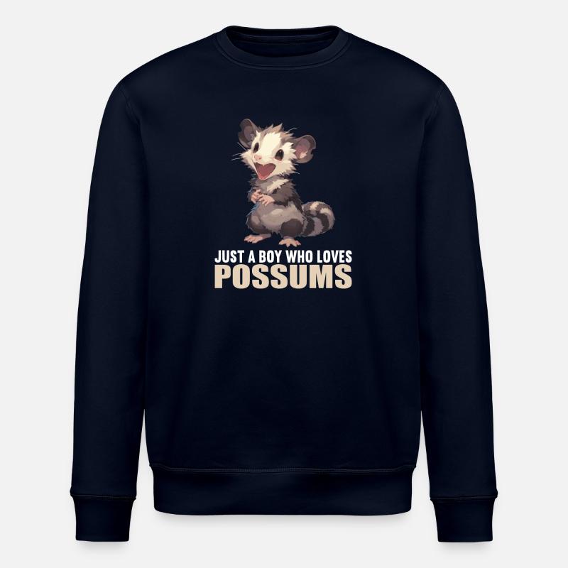 Opossum Opossums - Stanley/Stella Unisex Bio-Sweatshirt ROLLER - Navy