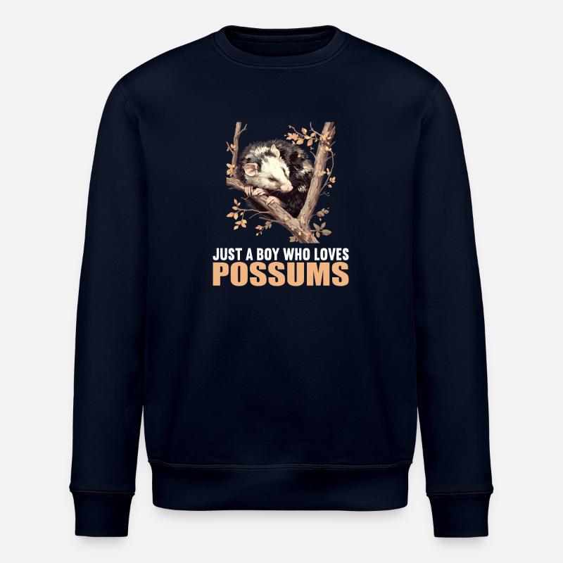 Opossum Opossums - Stanley/Stella Unisex Bio-Sweatshirt ROLLER - Navy