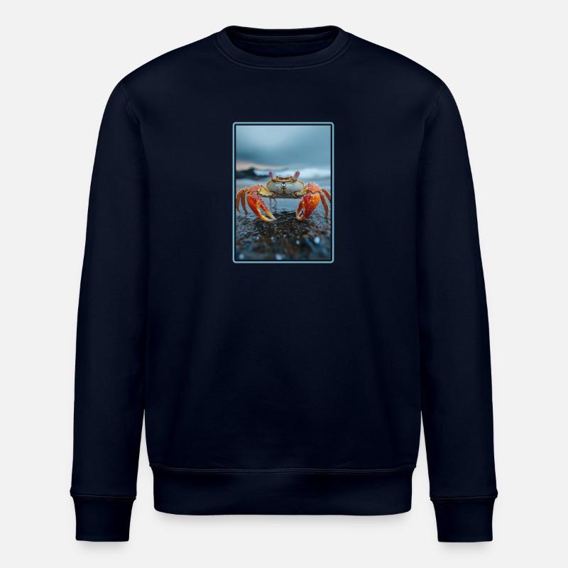 Crabe Crabe - Sweat bio ROLLER Stanley/Stella Unisexe - marine