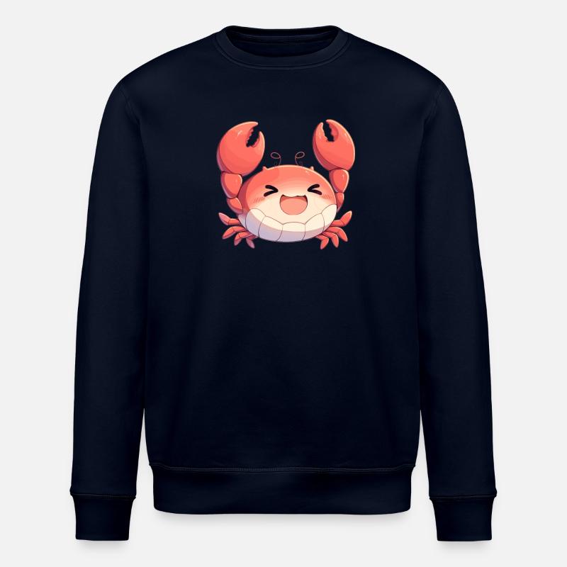 Crabe Crabe - Sweat bio ROLLER Stanley/Stella Unisexe - marine