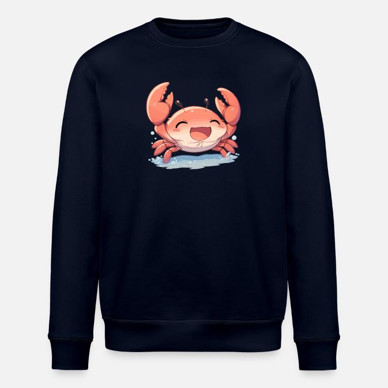 Krabbe Krabben - Stanley/Stella Unisex Bio-Sweatshirt ROLLER - Navy