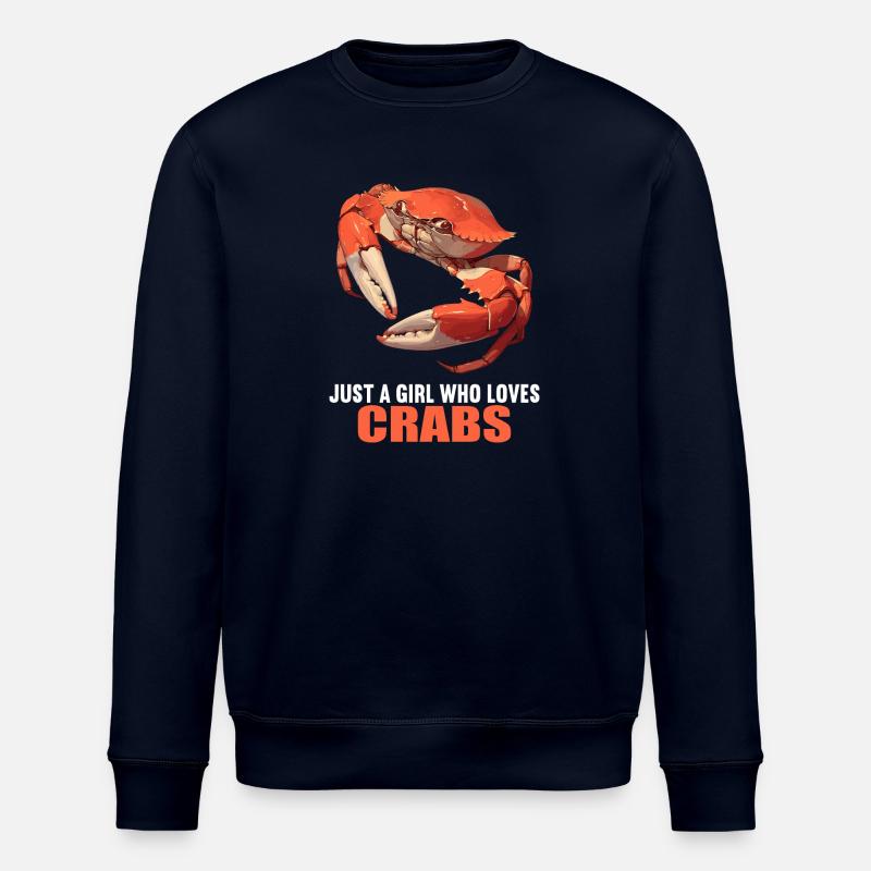Crabe Crabe - Sweat bio ROLLER Stanley/Stella Unisexe - marine
