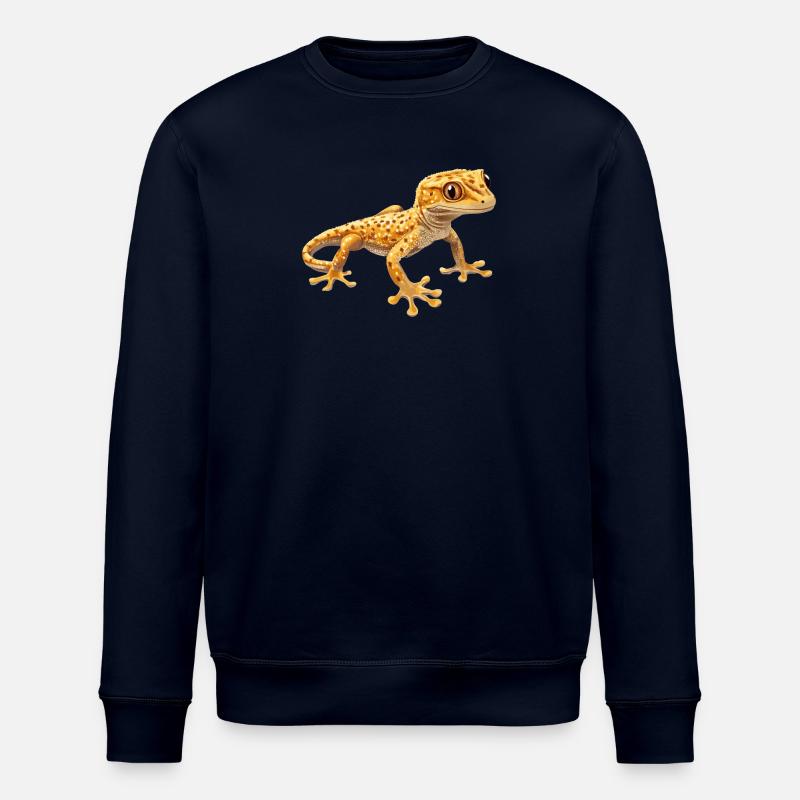 Geckos Gecko - Stanley/Stella ROLLER Unisex Organic Sweatshirt - navy