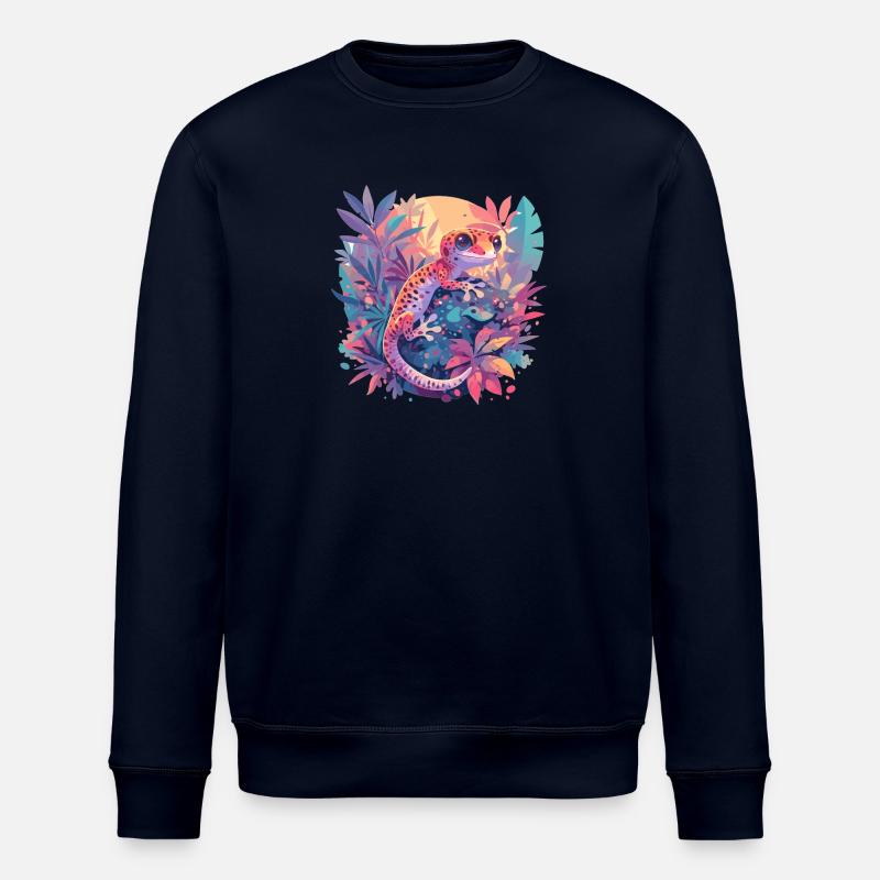 Geckos Geckos - Sweat bio ROLLER Stanley/Stella Unisexe - marine