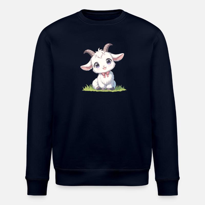 Ziegen Ziege - Stanley/Stella Unisex Bio-Sweatshirt ROLLER - Navy