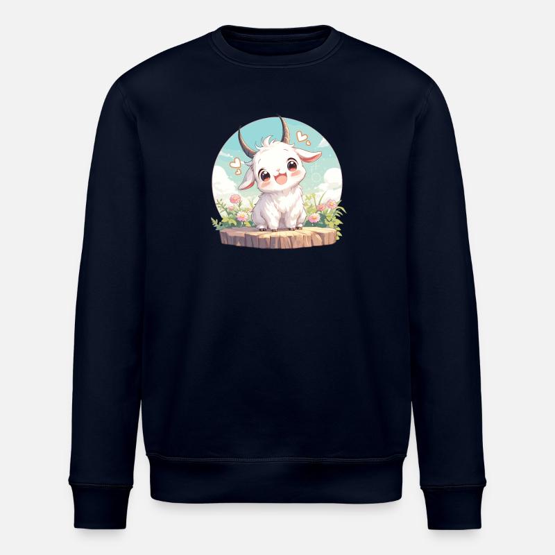 Ziegen Ziege - Stanley/Stella Unisex Bio-Sweatshirt ROLLER - Navy