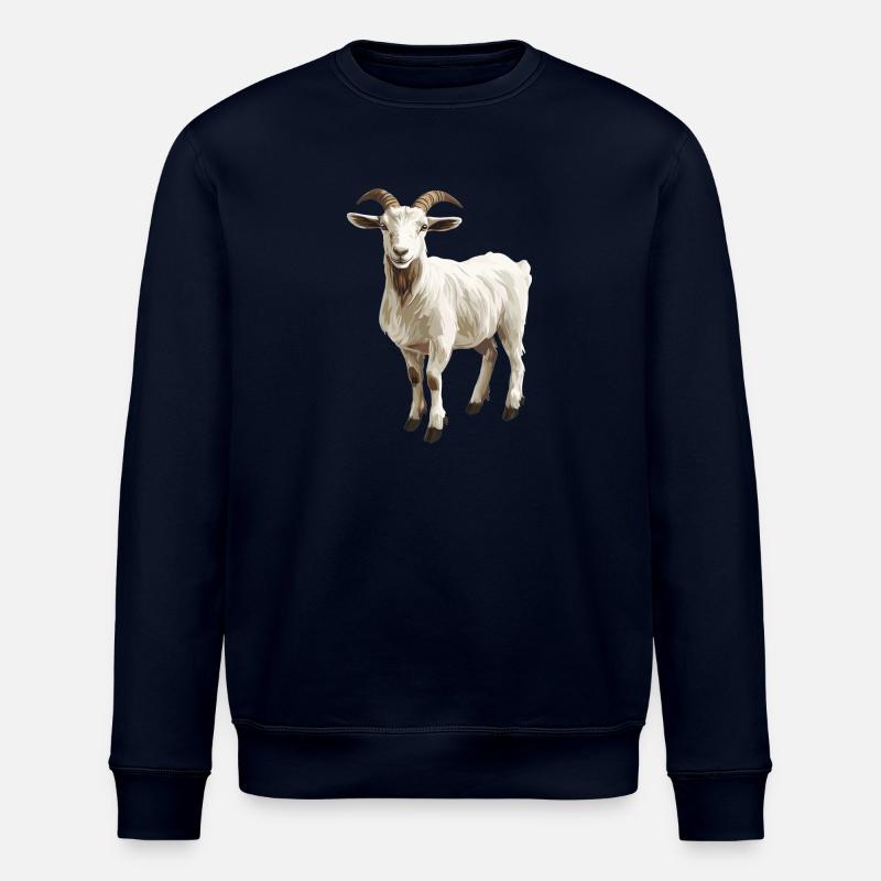 Ziegen Ziege - Stanley/Stella Unisex Bio-Sweatshirt ROLLER - Navy