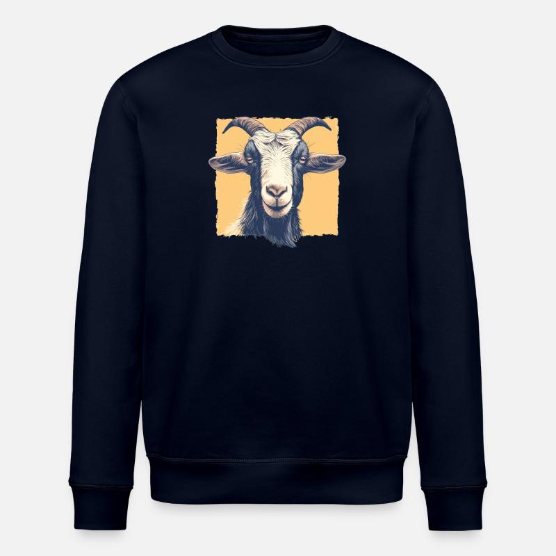 Ziegen Ziege - Stanley/Stella Unisex Bio-Sweatshirt ROLLER - Navy
