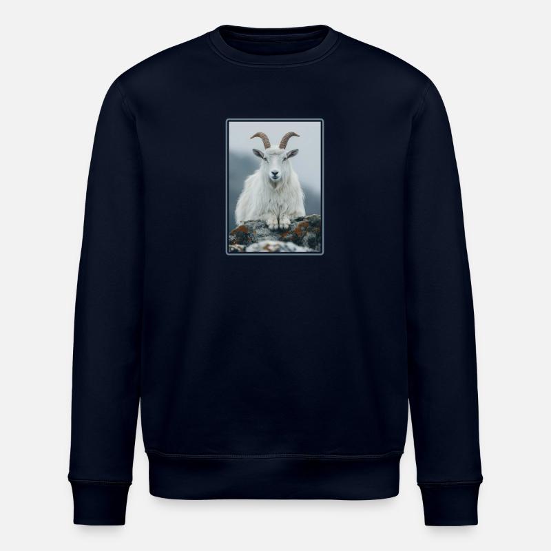 Ziegen Ziege - Stanley/Stella Unisex Bio-Sweatshirt ROLLER - Navy