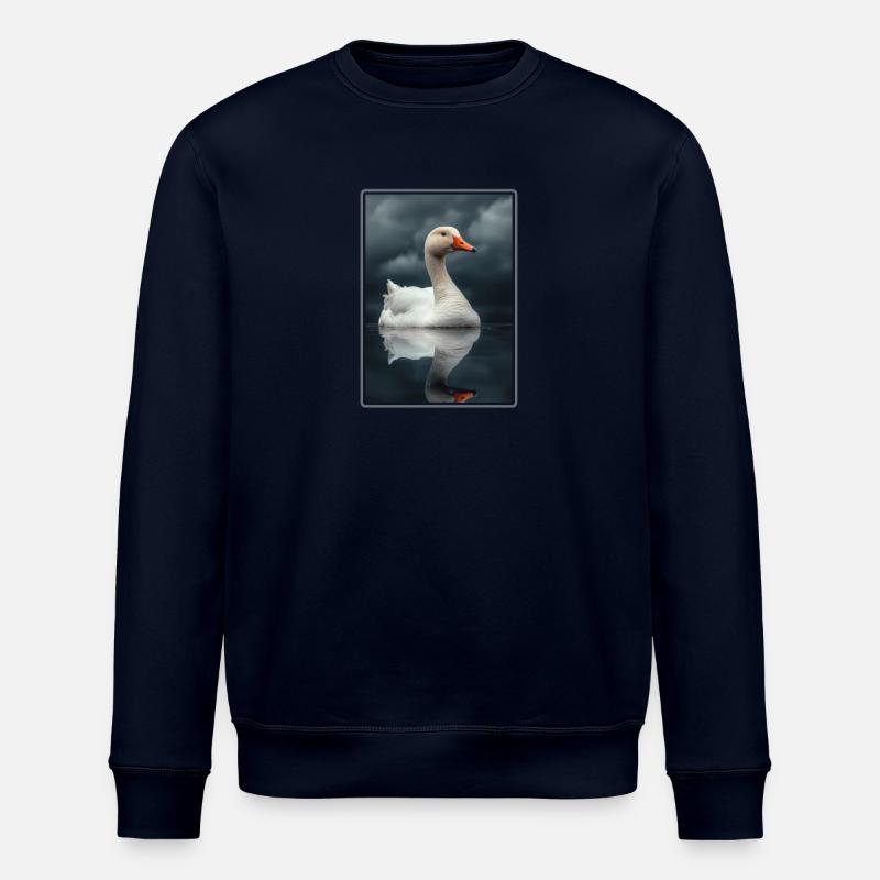 Gänse Gans - Stanley/Stella Unisex Bio-Sweatshirt ROLLER - Navy