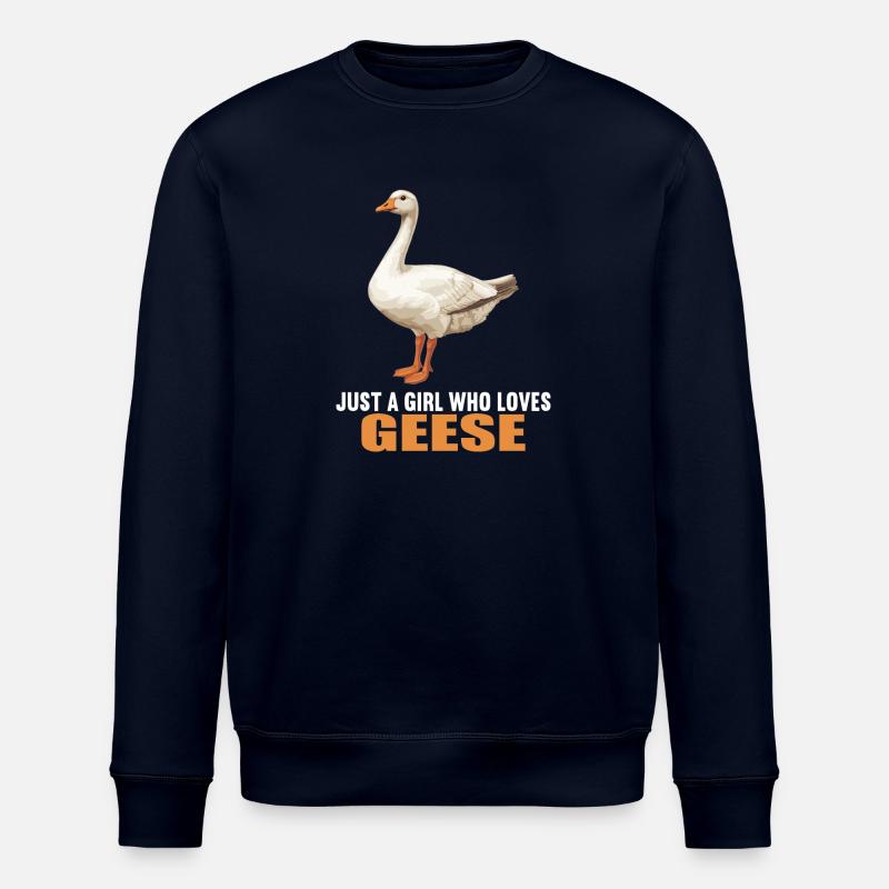 Gänse Gans - Stanley/Stella Unisex Bio-Sweatshirt ROLLER - Navy