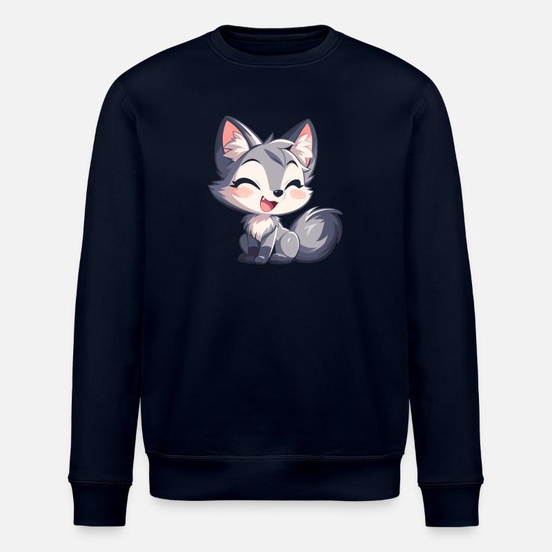 Renards gris Renard gris - Sweat bio ROLLER Stanley/Stella Unisexe - marine