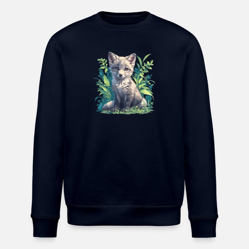 Renards gris Renard gris - Sweat bio ROLLER Stanley/Stella Unisexe - marine