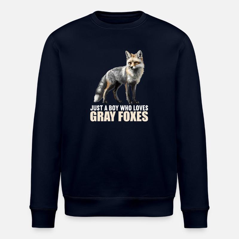 Renards gris Renard gris - Sweat bio ROLLER Stanley/Stella Unisexe - marine
