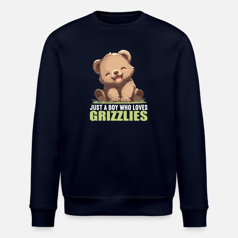Grizzlybären Grizzlybär - Stanley/Stella Unisex Bio-Sweatshirt ROLLER - Navy