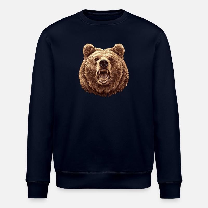 Grizzlybären Grizzlybär - Stanley/Stella Unisex Bio-Sweatshirt ROLLER - Navy