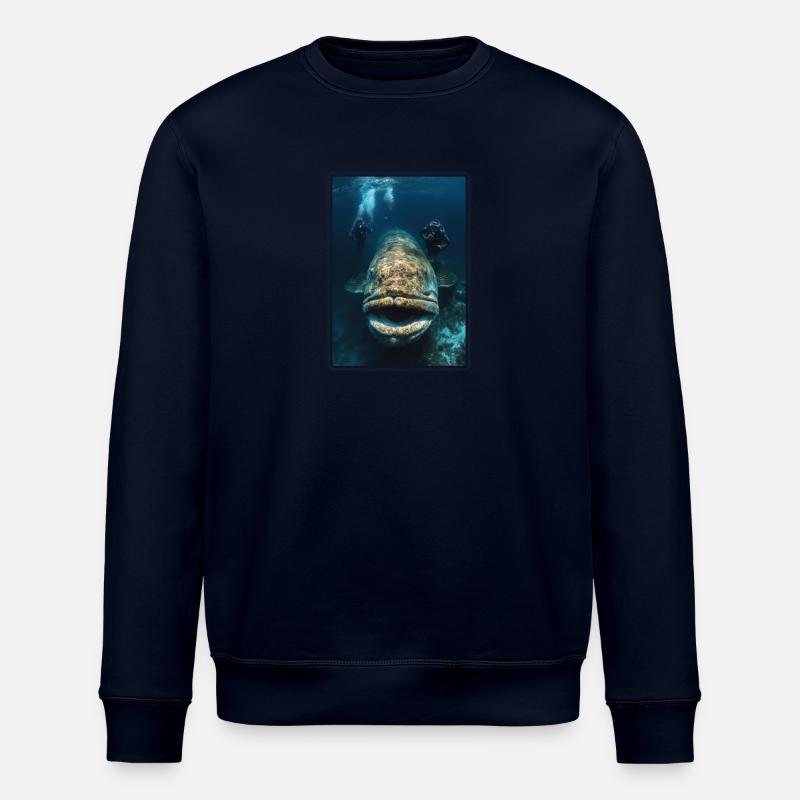 Zackenbarsche Zackenbarsch - Stanley/Stella Unisex Bio-Sweatshirt ROLLER - Navy